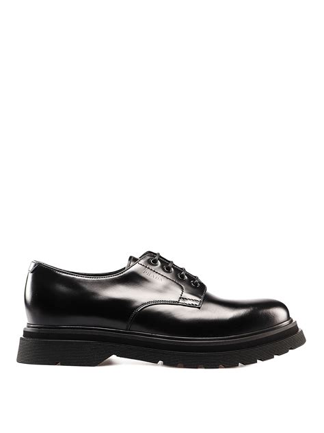 prada classic car shoes|chunky Prada shoes.